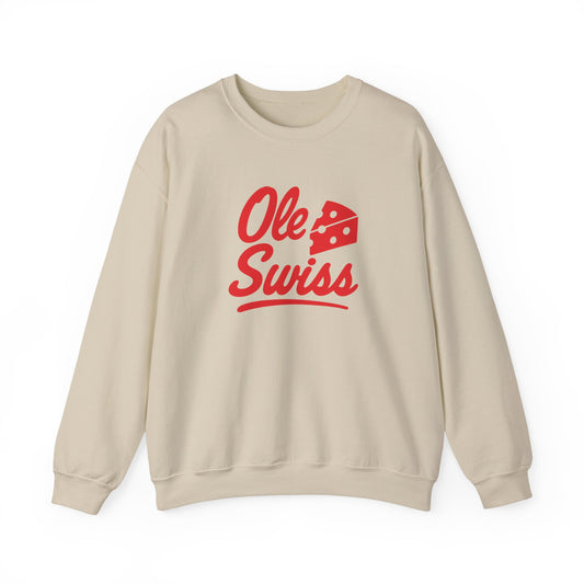 Ole Swiss Cheese Crewneck Sweatshirt