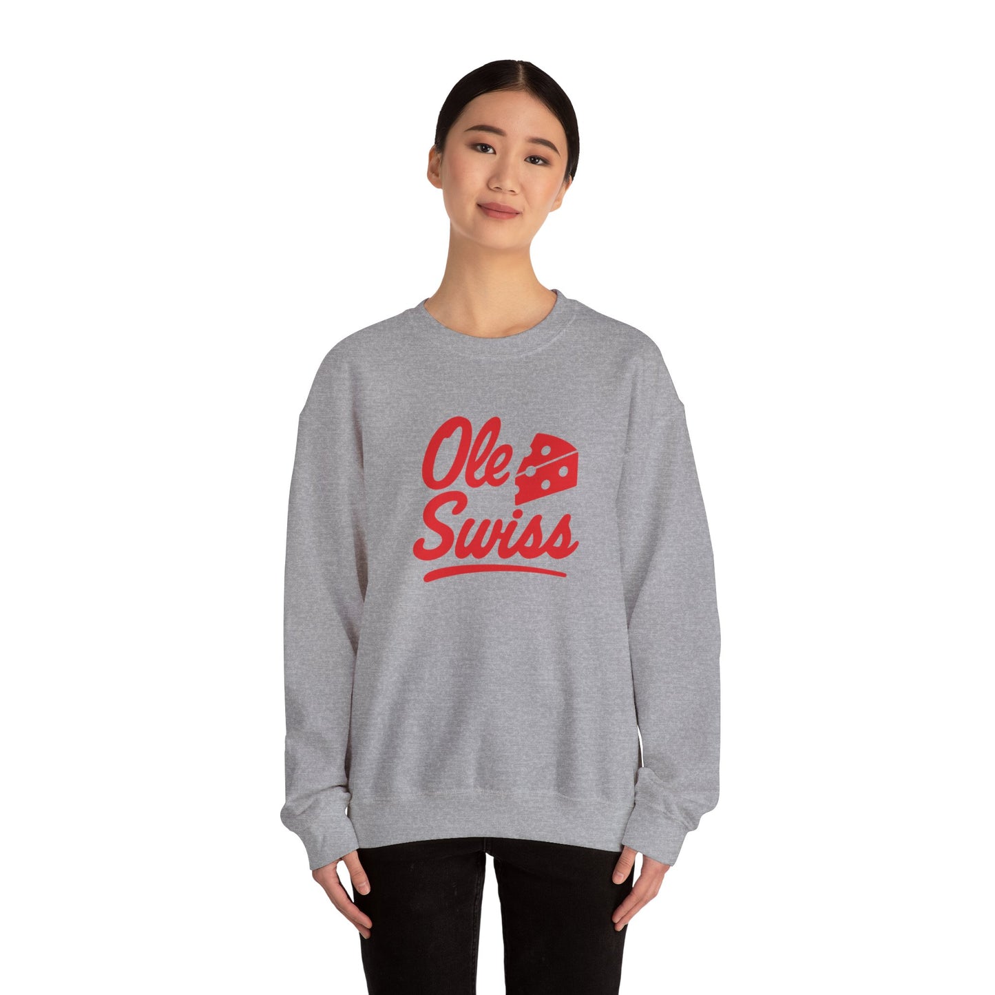 Ole Swiss Cheese Crewneck Sweatshirt