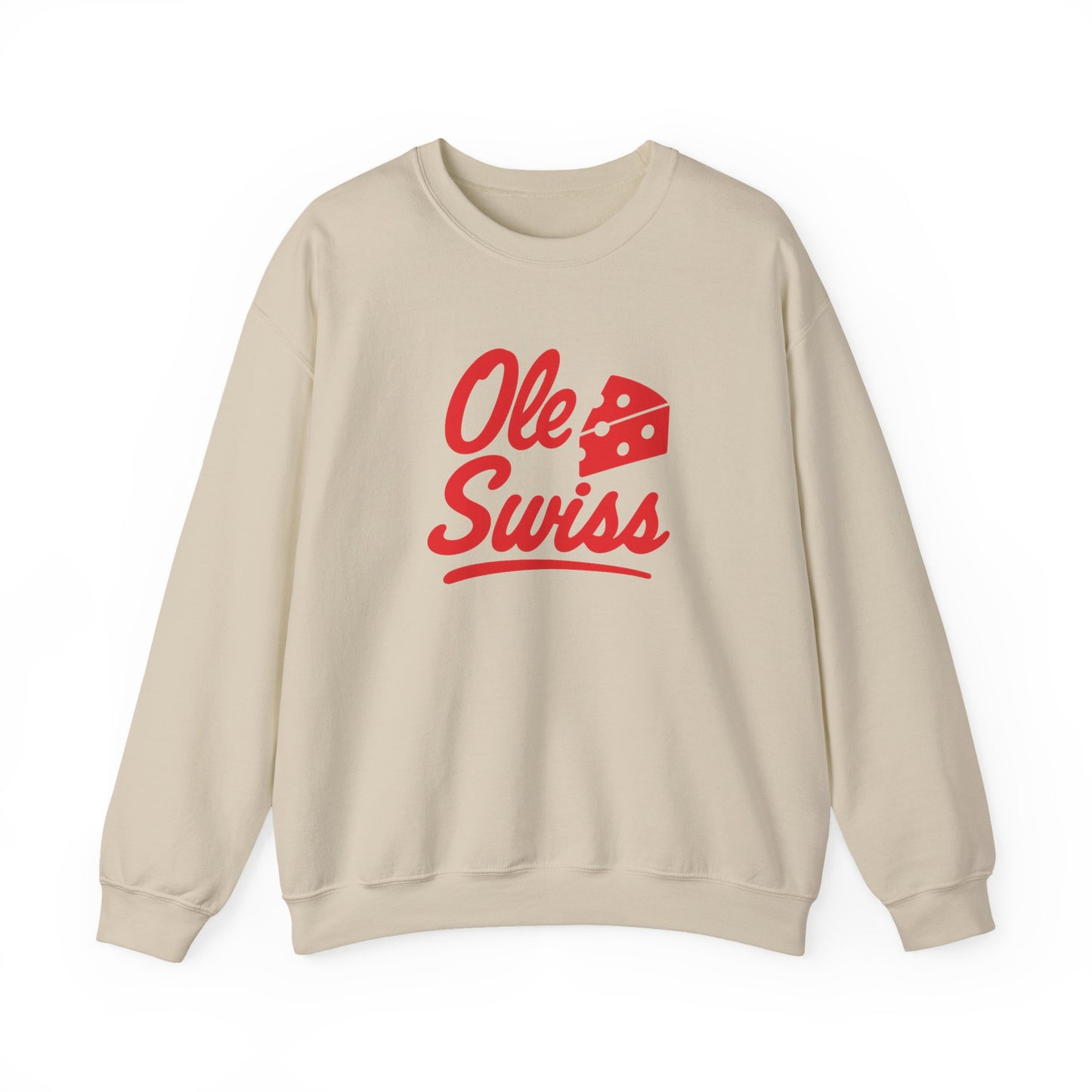Ole Swiss Cheese Crewneck Sweatshirt