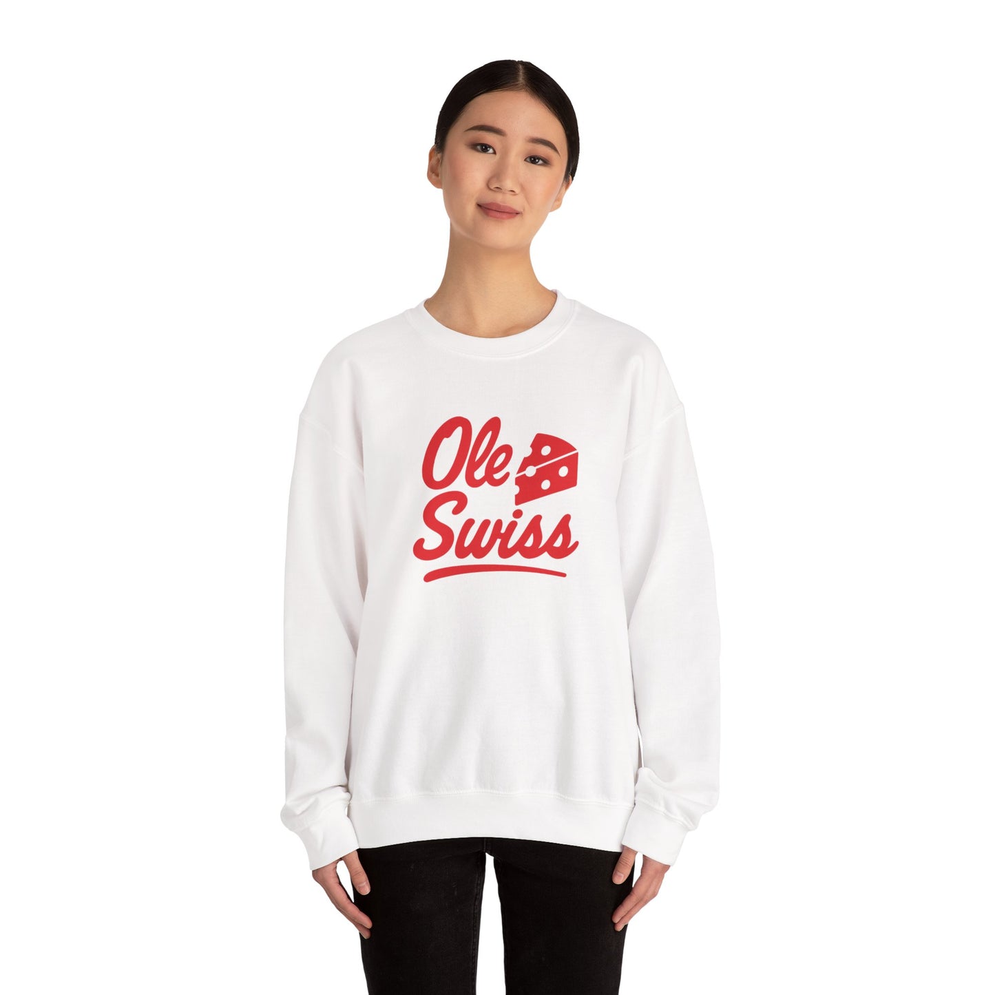Ole Swiss Cheese Crewneck Sweatshirt